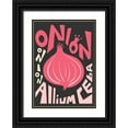 thumbnail image 1 of Ayse 24x32 Black Ornate Wood Framed with Double Matting Museum Art Print Titled - Kitchen Onion, 1 of 4