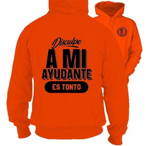 Ayudante - Safety Orange Hoodie