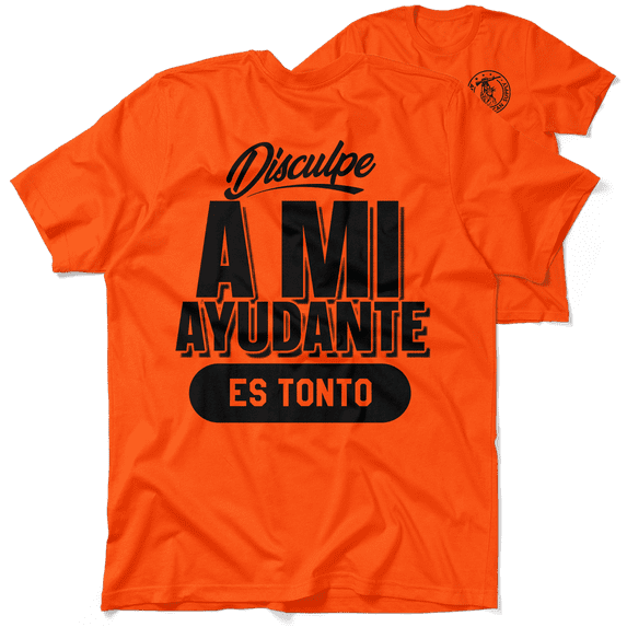 Ayudante - Safety Orange T-Shirt