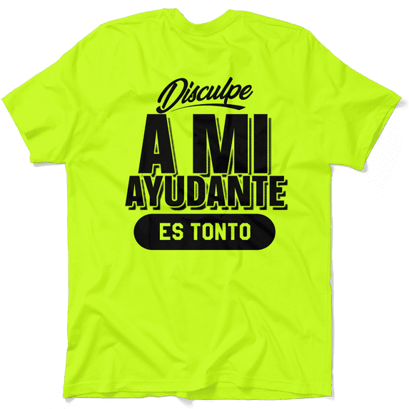 Ayudante - Safety Yellow Hi-Vis T-Shirt