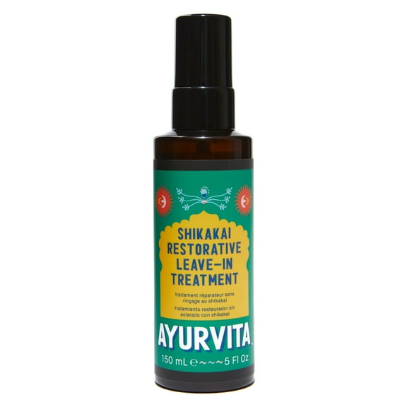 AyurVita Shikakai Restorative Leave In Treatment, Conditioner Spray, 5 oz
