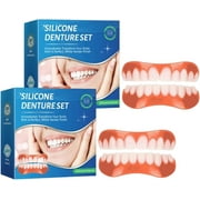 Ayyecoeeye Teeth, Ayyecoeeye Dentures, Ayyecoeeye Whitening Artificial Teeth Dentures, Silicone Reline Denture Set