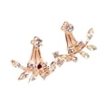 thumbnail image 1 of Ayyufe 1 Pair Women Earrings Attractive Mini Women Rhinestone Ear Studs for Wedding, 1 of 7