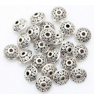 500pcs Tiny Round Metal Beads 1mm Small Hole Ball Spacer Beads Stainless  Steel Bead 3mm Dia Loose Beads Metal Spacers for Jewelry Making Findings  DIY Stainless Steel Color 