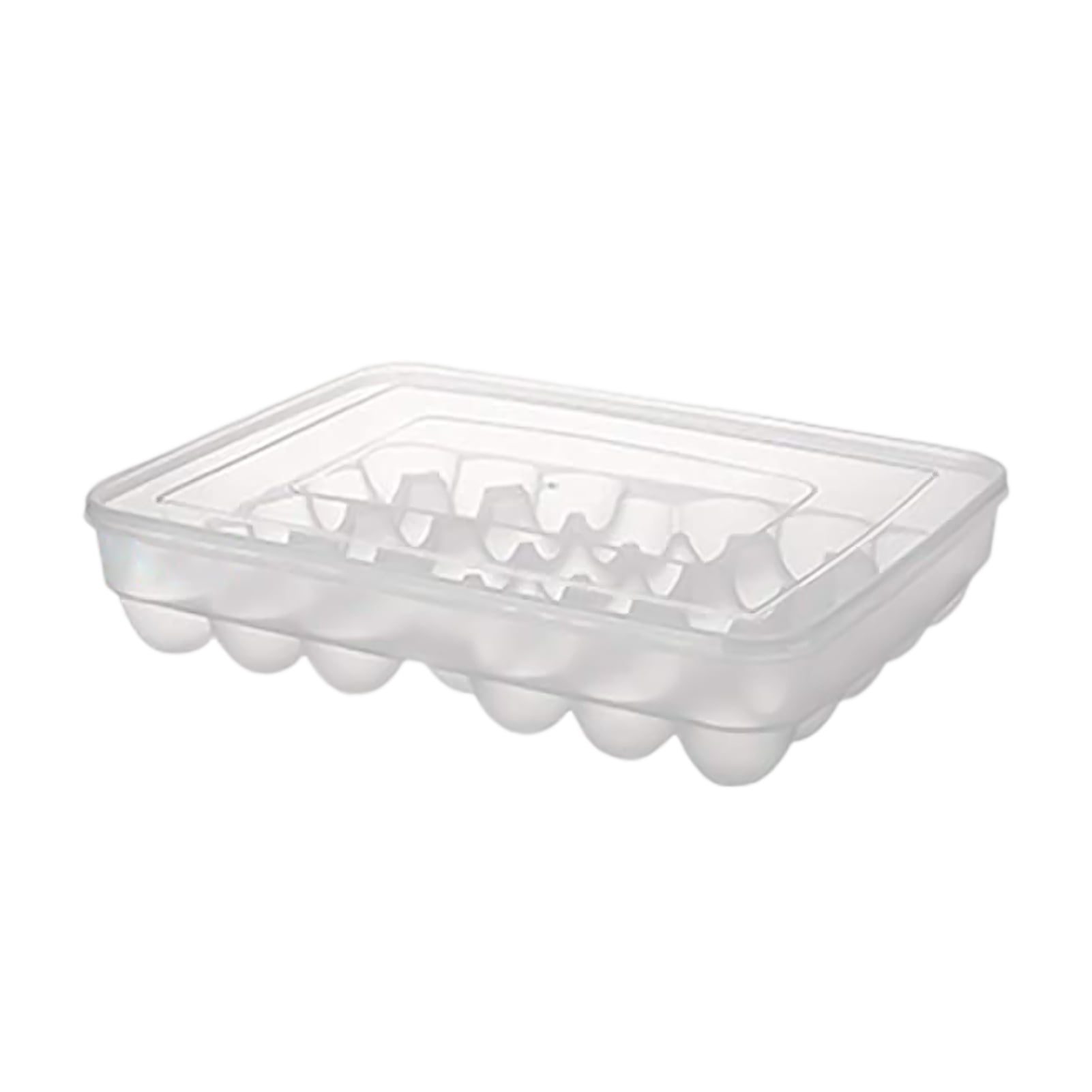 Ayyufe 34 Grid Egg Storage Box Food Container Egg Refrigerator Storage Box Household Kitchen Transparent Box Egg Box Shelf