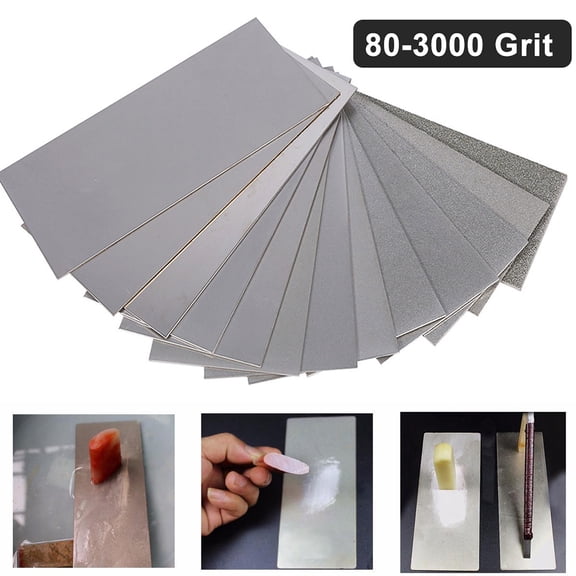 Ayyufe 80-3000 Grit Diamond Thin Knife Blade Grinding Sharpening Stone Whetstone Tool
