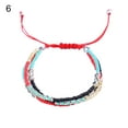 thumbnail image 1 of Ayyufe Bohemian Women Colorful Beaded Multilayer Bracelet Handmade Woven, 1 of 7