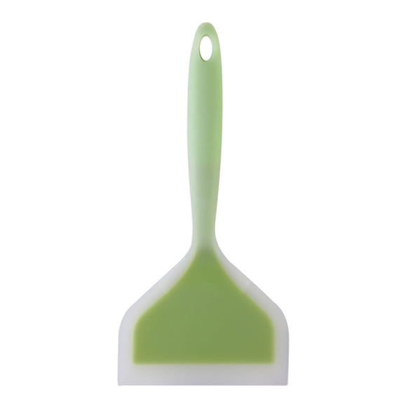 Ayyufe Cooking Spatula; Non-stick Silicone Cooking Spatula Kitchen Cake Baking Scraper Home Cookware; Green