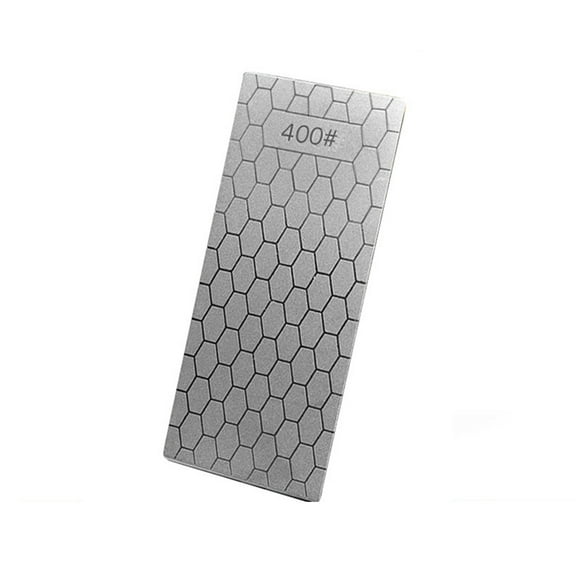 Ayyufe Diamond Sharpening Stone Honeycomb Surface Double Sided Cutter Sharpener Grindstone Tool for Kitchen Sharpening Dull; Blunt or Tired Edges; 5.9" x 2.48"