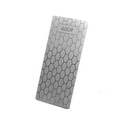Ayyufe Diamond Sharpening Stone Honeycomb Surface Double Sided Cutter Sharpener Grindstone Tool for Kitchen Sharpening Dull; Blunt or Tired Edges; 5.9" x 2.48"