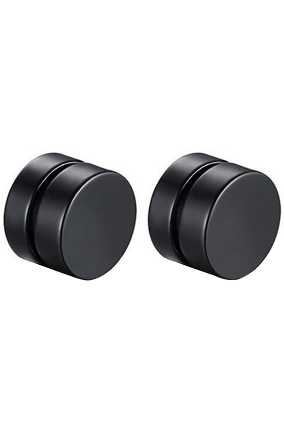 Earrings Cool Anti-rust Punk Non Piercing Magnetic Men Ear Studs for Bar Club