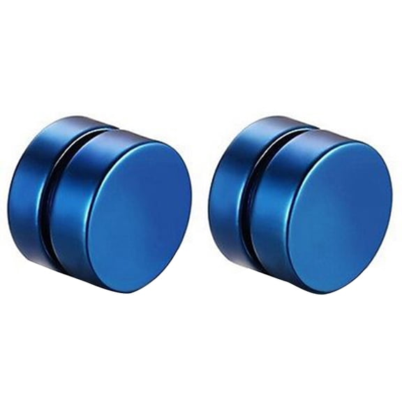 Ayyufe Earrings Cool Anti-rust Punk Non Piercing Magnetic Men Ear Studs for Bar Club