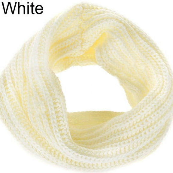 Ayyufe Fashion Unisex Winter Warm Infinity Circle Cable Knit Cowl Neck Long Scarf Shawl