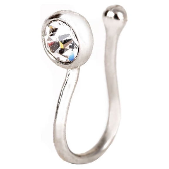 Ayyufe No-piercing Ear Lip Hoop Ring Women Chic Fake Nose Clip