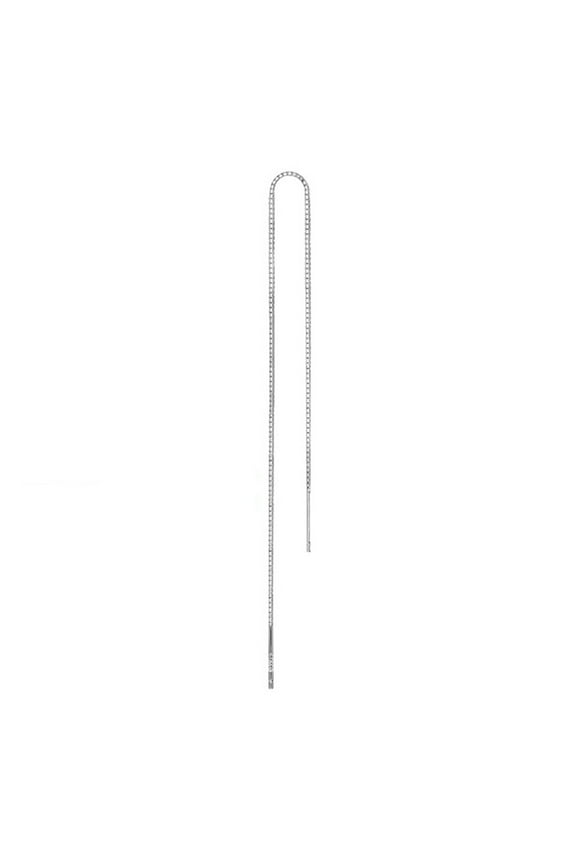 Pack Of 1 Women Long Linear Chain Dangle Ear Line Threader Earring
