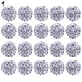 thumbnail image 1 of Ayyufe Pack Of 20 10mm Czech Rhinestones Pave Clay Round Disco Ball Spacer Beads, 1 of 7