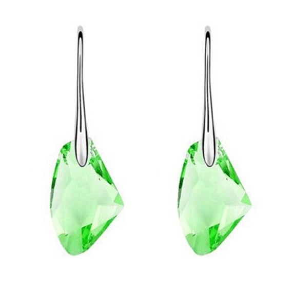 Ayyufe Women Rhinestone Dangle Drop Hook Earrings Royal Eardrop