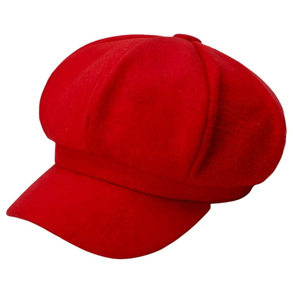 Ayyufe Women Woolen Hat Fashion Easy Autumn Winter Warm Fashion Woolen Casual Beret Newsboy Cap French Beret Wool Solid Color Hat