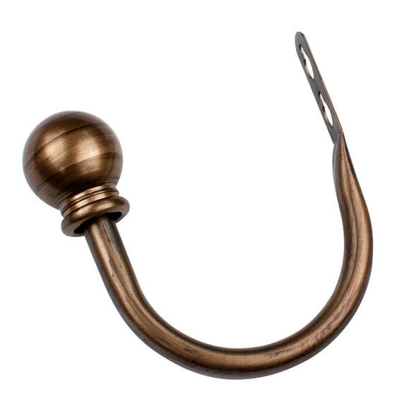 Ayyufe pack of 2 Modern Concise Ball Curtain Tieback Holdback Holder Drape Hook Decoration