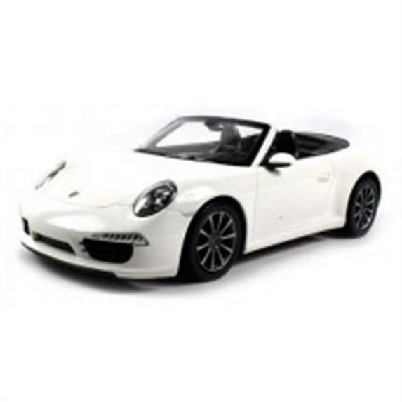 Az Import & Trading PS91112W Porche 911 Carrera S Cabriolet RC Car - White- 1-11