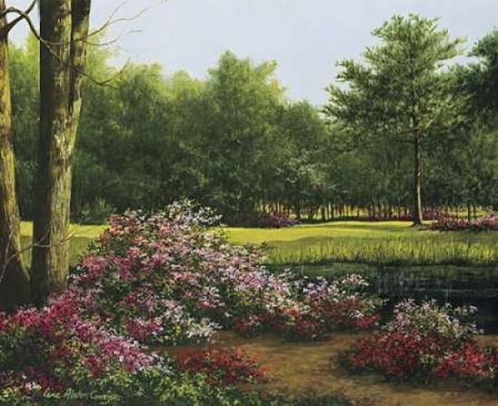 Azalea Park Canvas Art - Lene Alston Casey (20 x 24)