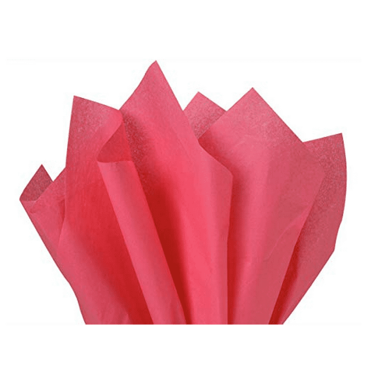 Azalea Pink Tissue Paper Squares, Bulk 100 Sheets, A1 Bakery Supplies,  Large 15 Inch x 20 Inch
