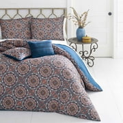 Azalea Skye Sitka Suzani Dark Red Comforter Set, Twin