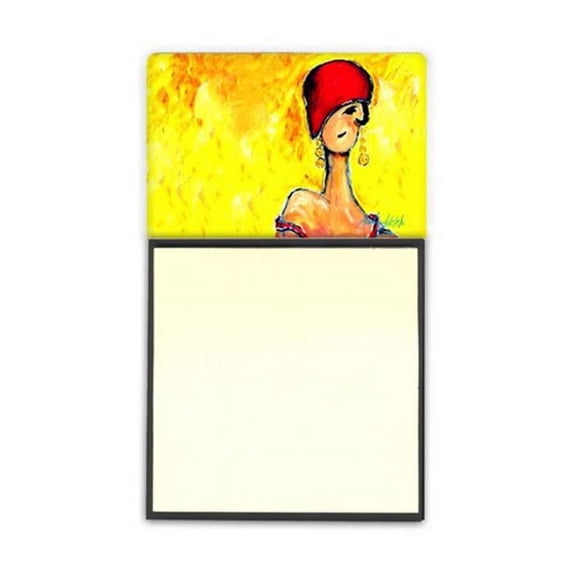 Azalines Earrings Lady Sticky Note Holder