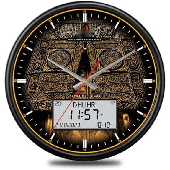Azan Clock, LED Muslim Prayer Clock, Athan Wall Clock, Read Home/Office/Mosque Digital Azan Clock for Home Decor$$Home Decor, Kitchen, & Other