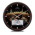 thumbnail image 1 of Azan Clock Large Round Wall Automatic Kaaba Door Muslim Azan Clock, 1 of 6