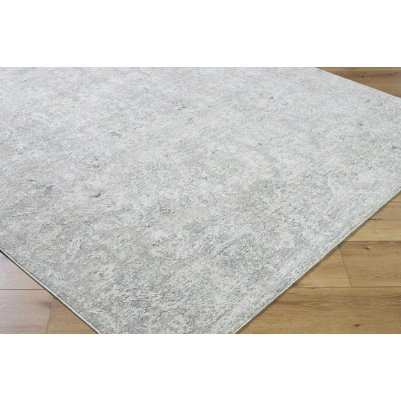 BoutiqueRugs Azania Traditional Runner Rug - Cream, Light Slate, Light Sage - 2'7" x 10' Runner