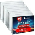 thumbnail image 1 of Self Adhesive Clear Acrylic Wall Sign Holder Frame 11" W x 8.5" H- Landscape/Horizontal, 10-Pack, 1 of 6