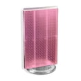 thumbnail image 1 of Azar 22"(H) x 13 1/2"(W) 2-Sided Pegboard Counter Unit Pink Translucent 700513-PNK, 1 of 2