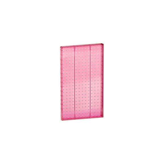Azar 22"(H) x 13 1/2"(W) Pegboard 1-Sided Wall Panel Translucent Pink 2/Pack 771322-PNK