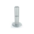 thumbnail image 1 of Azar 24"(H) x 4"(W) x 4"(D) 4-Sided Revolving Pegboard Counter Display Clear Translucent 700222-CLR, 1 of 4