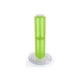 thumbnail image 1 of Azar 24"(H) x 4"(W) x 4"(D) 4-Sided Revolving Pegboard Counter Display Green Translucent 700222-GRE, 1 of 4