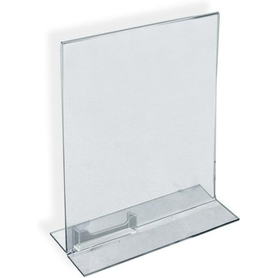 Azar 252040 8-1/2-Inch by 11-Inch Double-Foot Frame with Attached Business Card Pocket, 10-Piece Set
