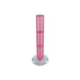 thumbnail image 1 of Azar 36"(H) x 4"(W) x 4"(D) 4-Sided Revolving Pegboard Counter Display Pink Translucent 700223-PNK, 1 of 5