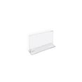 thumbnail image 1 of Azar 4" x 6" Horizontal Double Sided Stand Up Acrylic Sign Holder Clear 10/Pack 152727, 1 of 3