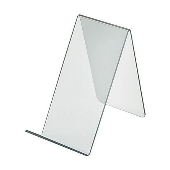 Azar 6 1/2"(H) x 3 1/2"(W) x 7 1/2"(D) Acrylic Easel Display 10/Pack 515425