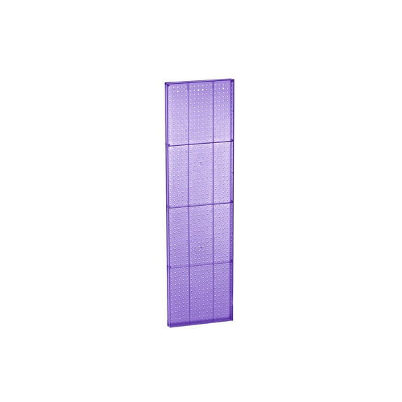 Azar 60"(H) x 16"(W) Pegboard Wall Panel Translucent Purple 2/Pack 771660-PUR