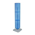 thumbnail image 1 of Azar 60"(H) x 8"(W) x 8"(D) Interlocking Pegboard Floor Display Blue 703389-BLU, 1 of 2