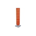 thumbnail image 1 of Four-Sided Pegboard Floor Display on Revolving Base. Spinner Rack Tower. Panel Size: 8"W x 60"H, 1 of 5