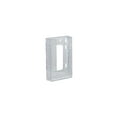 thumbnail image 1 of Azar 7 7/8" x 4 5/8" x 1 1/4" Tri-Fold Modular Crystal Styrene Brochure Holder 10/Pack 252328, 1 of 2