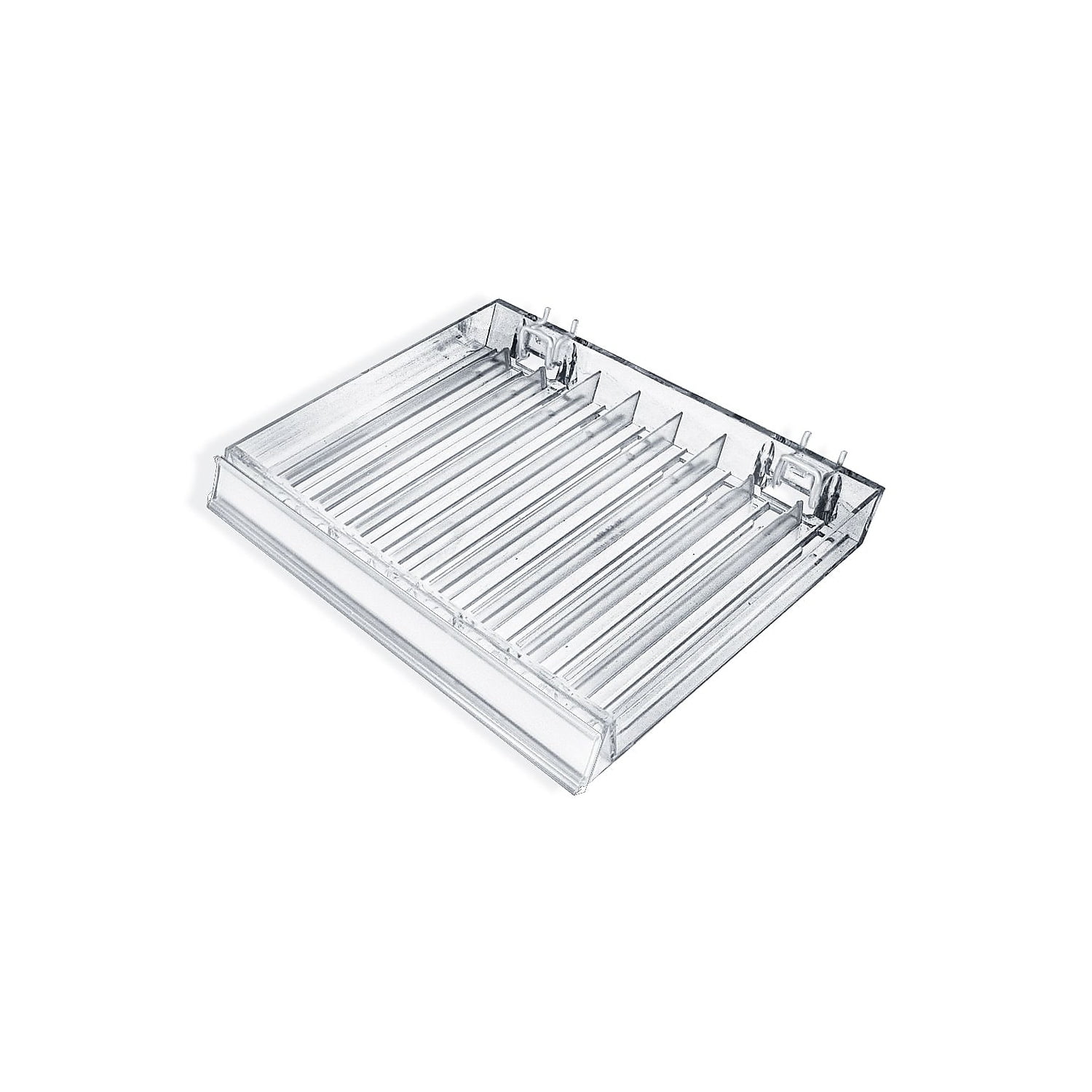 Clear Acrylic 12" Wide 9 Compartment Nail Polish Tray