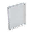thumbnail image 1 of Azar Displays 104436 Clear Acrylic Magnetic Photo Frame Block 8.5" x 11" Vertical/Horizontal, 1 of 2
