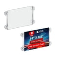 thumbnail image 1 of Clear Acrylic Window/Door Sign Holder Frame with Suction Cups 11''W x 8.5''H, 2-Pack, 1 of 8
