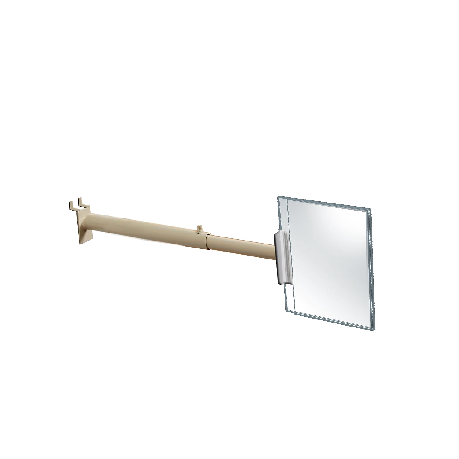 Azar Displays 107557 Two-Sided Aisle Acrylic Sign Holder with ...