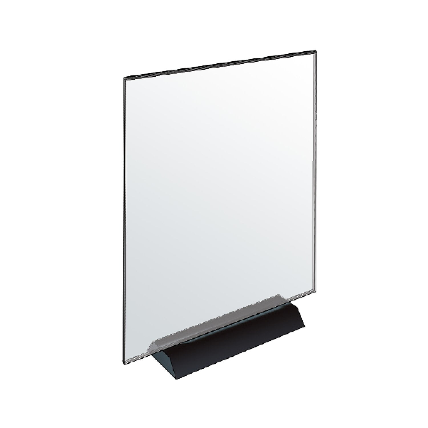 Weighted Display Frame Azar Displays 108802 Acrylic Frame Sign Holder on Weighted Black Base 8 ...