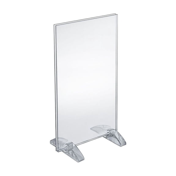 Azar Displays 132706 8.5" x 14" Vertical/Horizontal Dual-Stand, 10-Pack